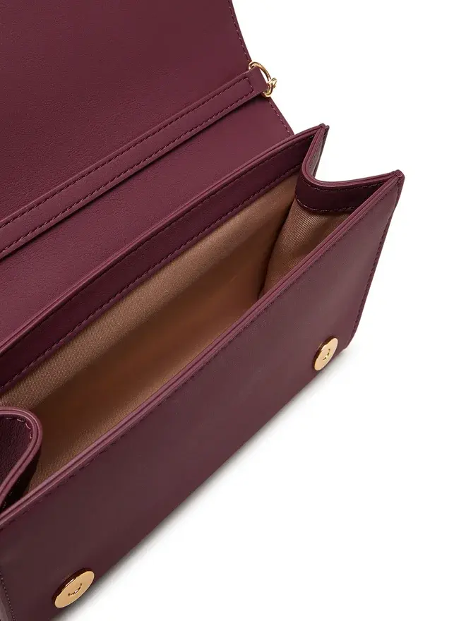 Miniatura: LOVE MOSCHINO torebka damska bordo mała skóra ekologiczna