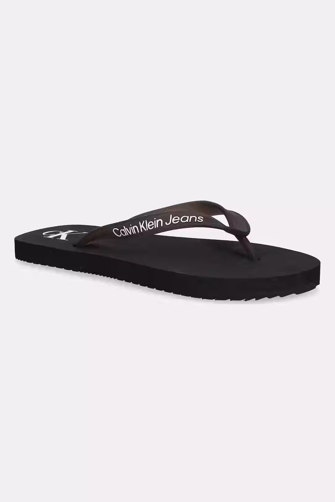 Calvin Klein Jeans japonki damskie BEACH SANDAL czarne