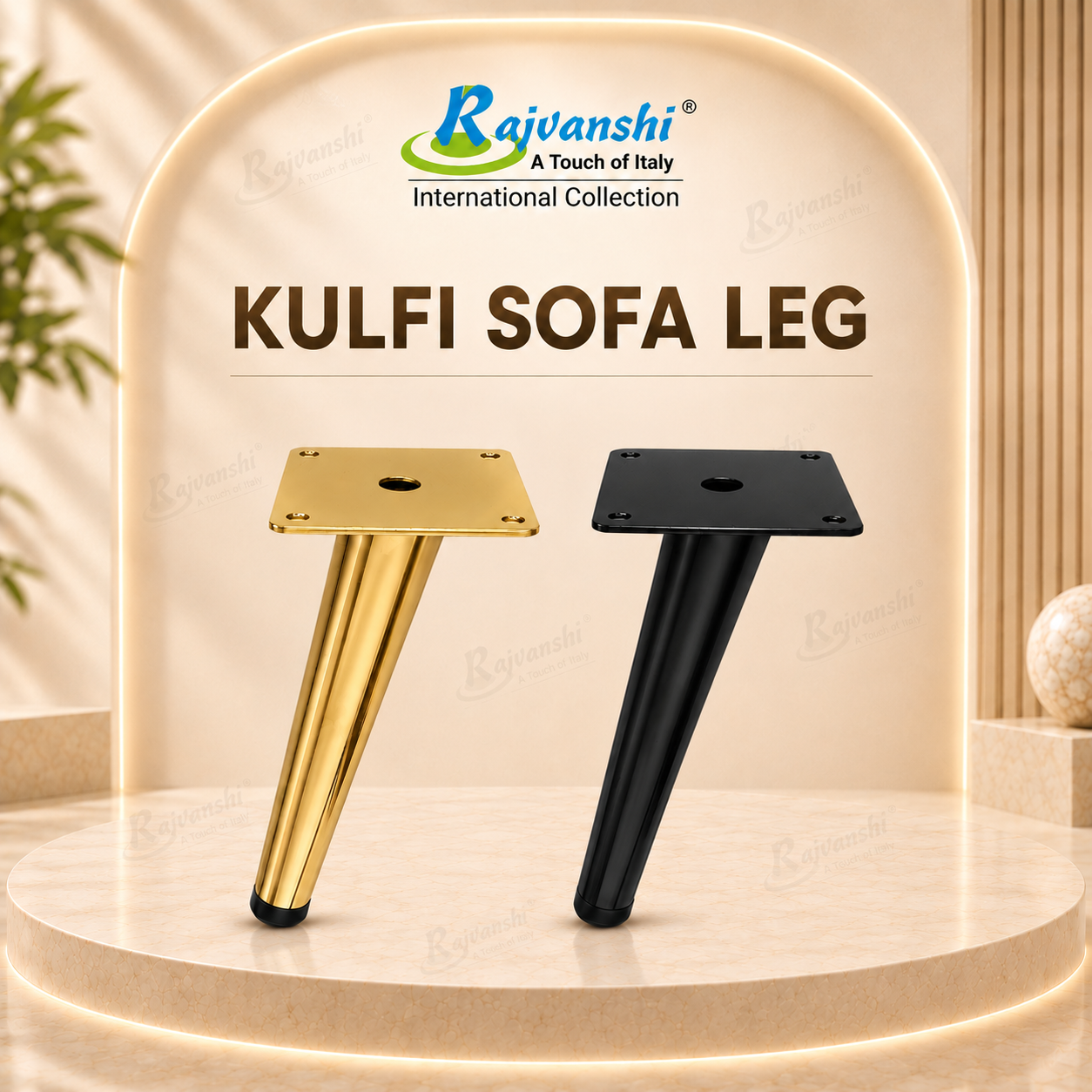 RAJ-116(B) KULFI SOFA LEG