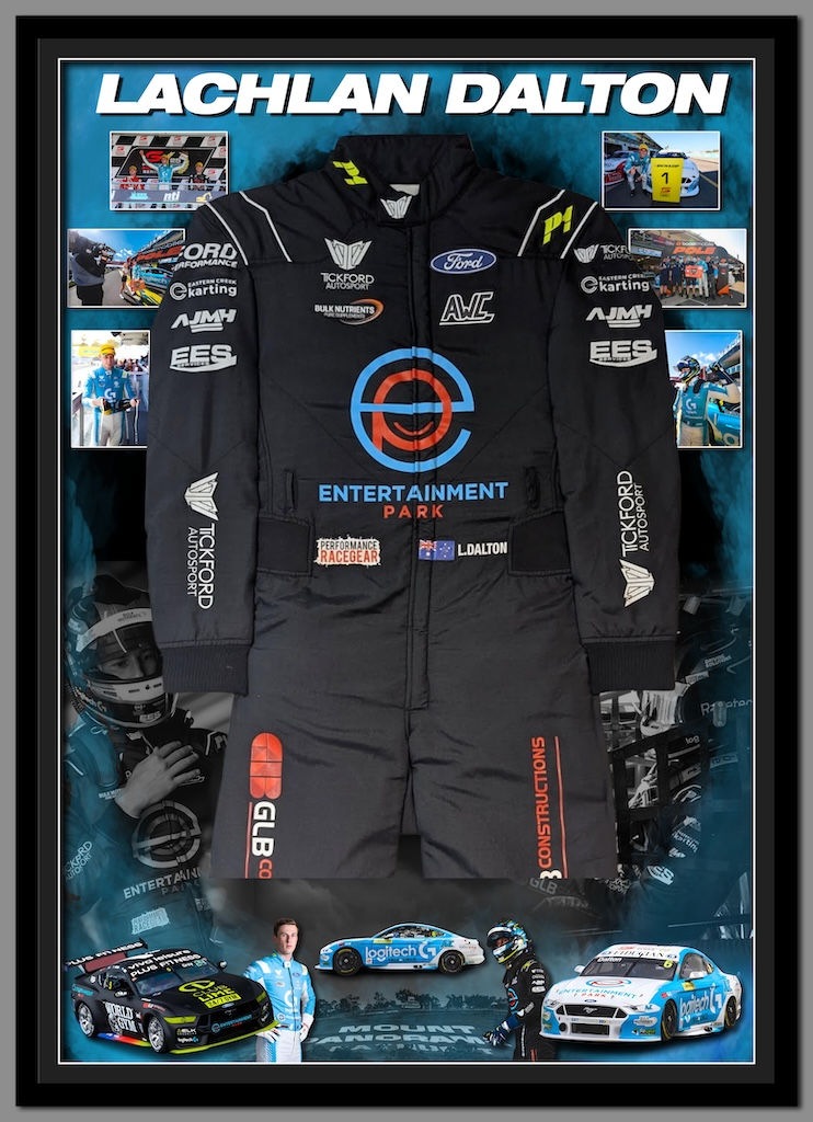 Thumbnail: Full Size Motor Racing - Race Suit Custom Framing