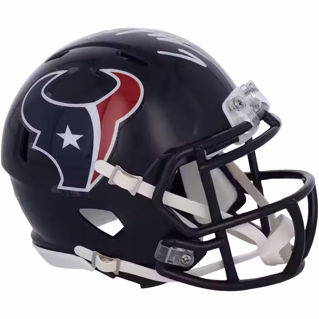 C.J. Stroud Signed Houston Texans Riddell Speed Mini Helmet