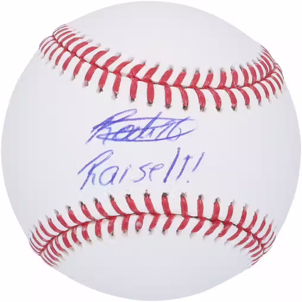 Endy Rodriguez Signed Pittsburgh Pirates Rawlings Baseball