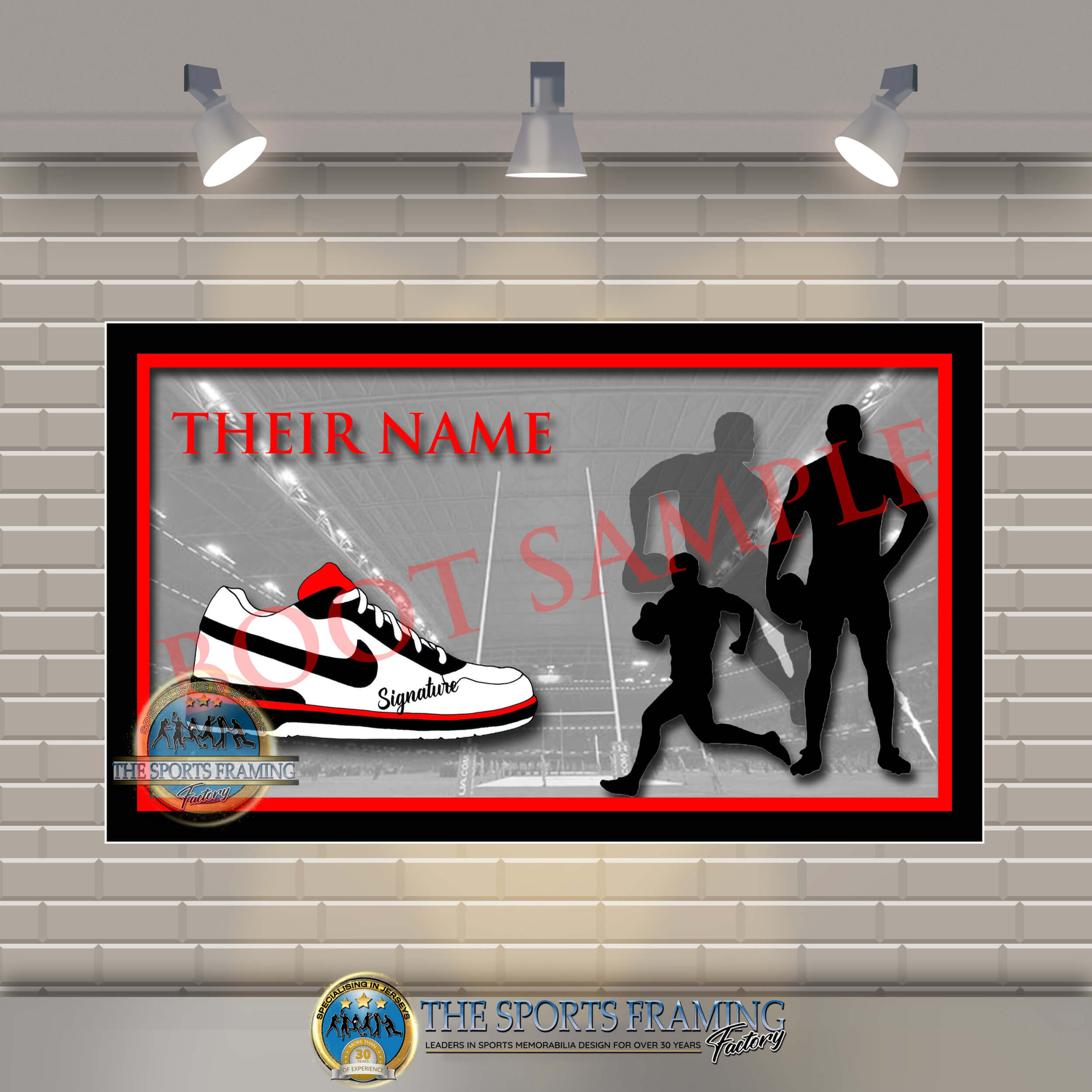 Custom Designed - Elite Boot/Shoe Framing