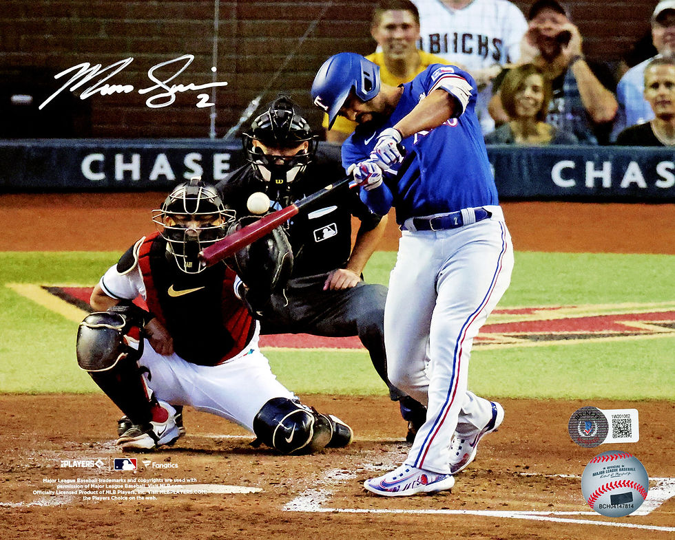 Marcus Semien Signed Texas Rangers 8x10 Photo