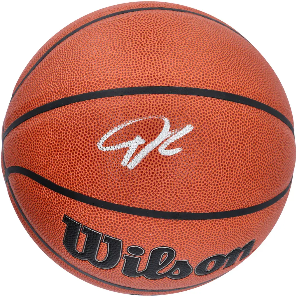 Giannis Antetokounmpo Signed Miami Heat Wilson Indoor/Outdoor Basketball