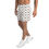 Thumbnail: LGBTQ+ Gay Men's Athletic Fitness Shorts - Rainbows Pattern - White