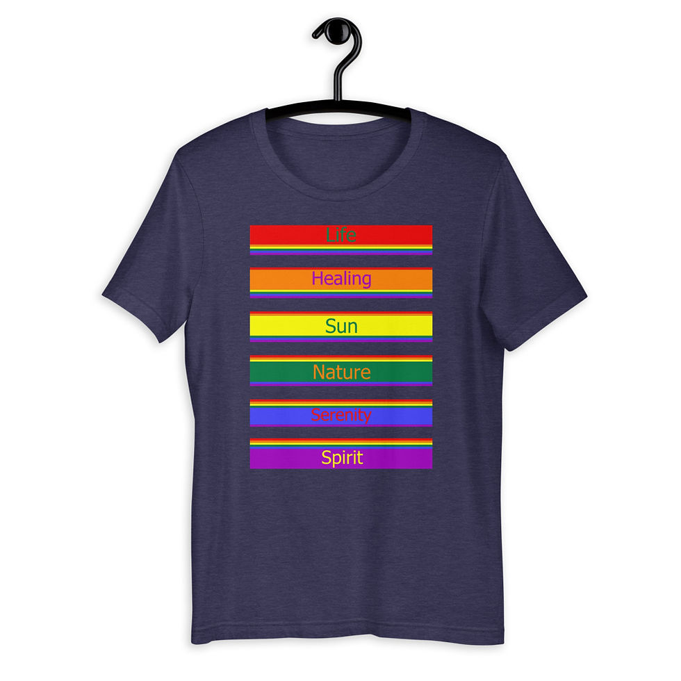 Thumbnail: LGBTQ+ Rainbow Flag Meanings T Shirt