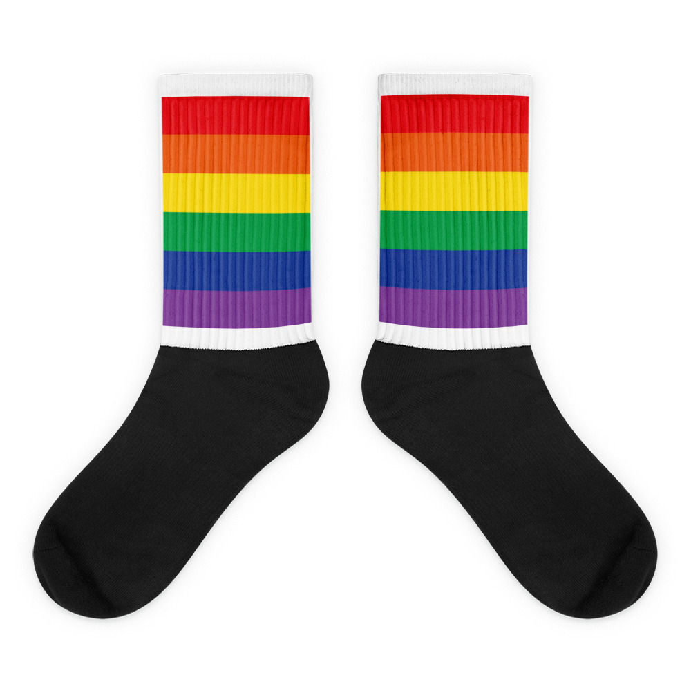 LGBTQ+ Pride Rainbow Socks