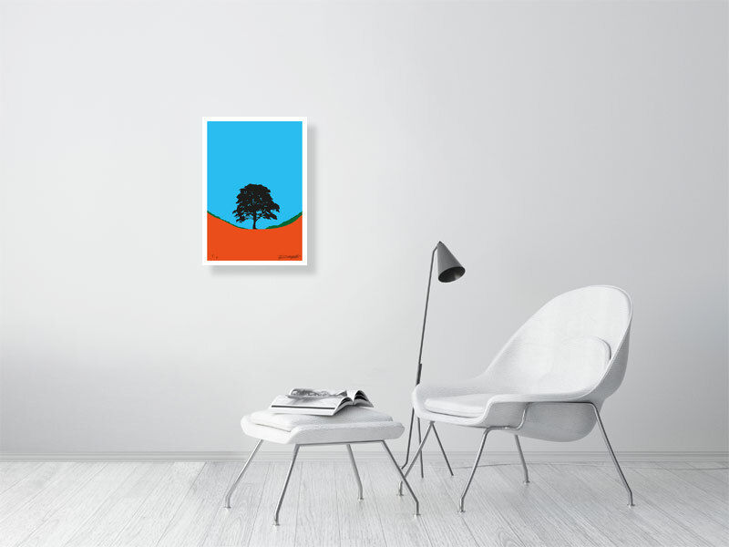 Thumbnail: Sycamore Gap Tree Giclee Art Print