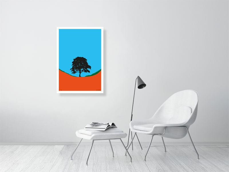 Thumbnail: Sycamore Gap Tree Giclee Art Print