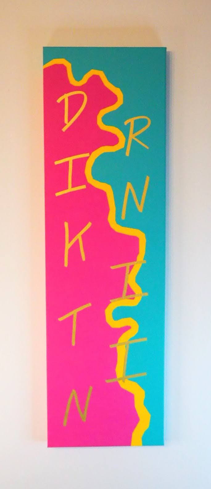 London Thames Painting Artwork drink it in recognition