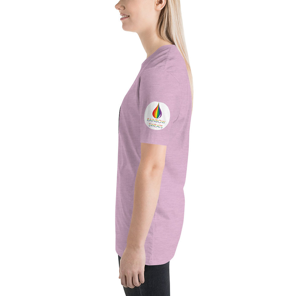 Thumbnail: M2F Trans Women's Fitness T-Shirt - We all fit at the gym