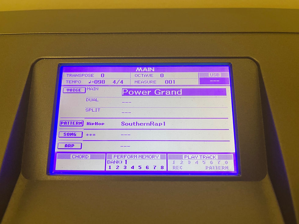 Thumbnail: *USED* Yamaha MM8 Synthesizer keyboard