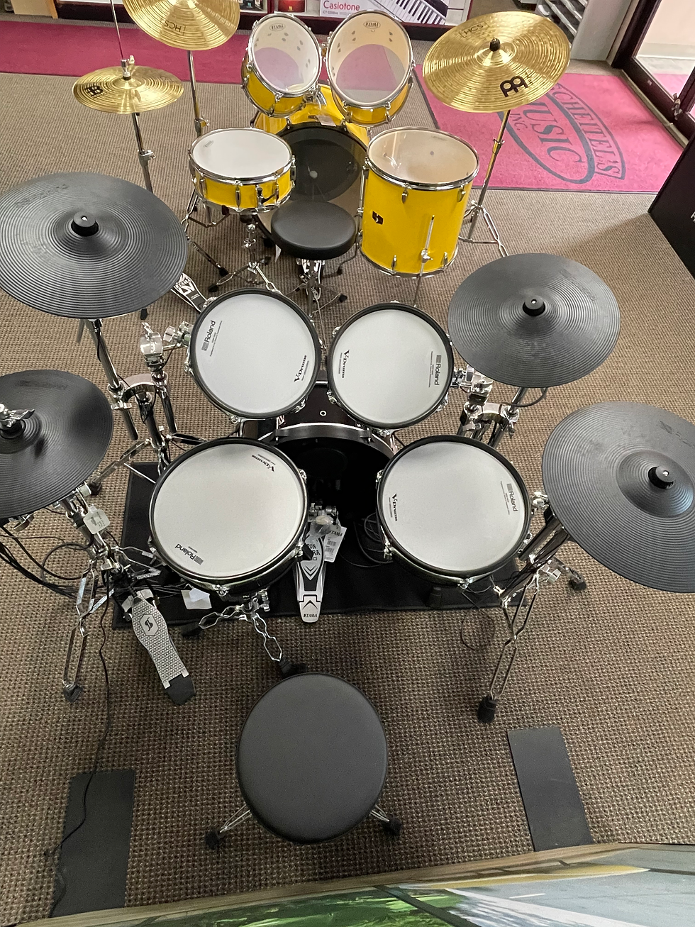 Thumbnail: Roland VAD307 5 piece Electronic Drum Set