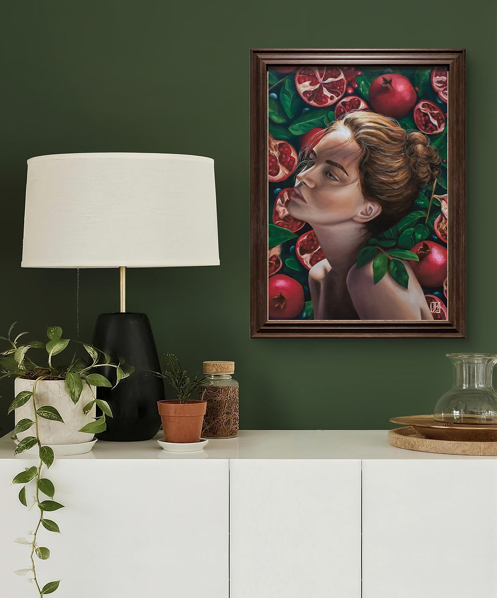 Thumbnail: What We Keep, Original Oil Painting