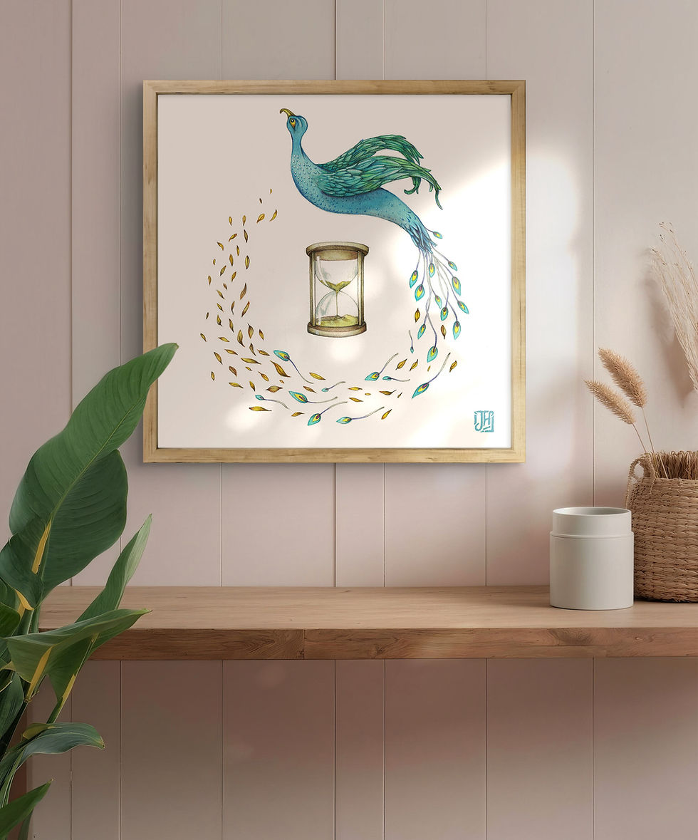 Thumbnail: Time Flies, Giclée Art Print