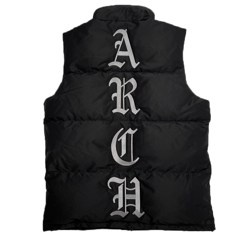 Padded Body Warmer Black/Silver
