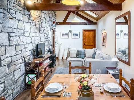 The Old Mill Holiday Cottages North Wales Self Catering Accommodation.  Dog friendly cottages nestled in the Clwydian Range and Area of Outstanding Natural Beauty and close to stunning beaches