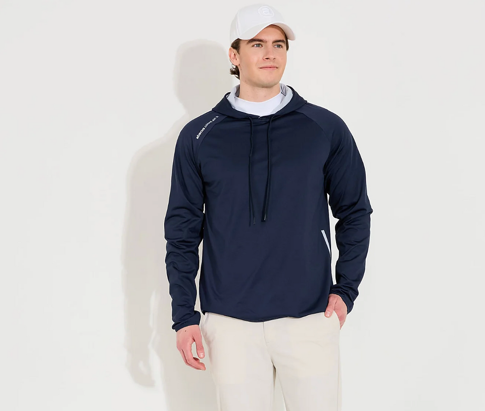 Miniatyrbild: Men Loop Hoodie med klubbemblem