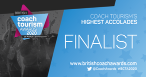 Exley's Travel become FINALISTS in the Coach Awards 2020!