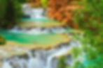 turquoise waterfalls Image by sgcdesigncoo representing the multiple revenue streams designed by a visionary entrepreneur