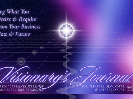 the Visionary's Journal cover page