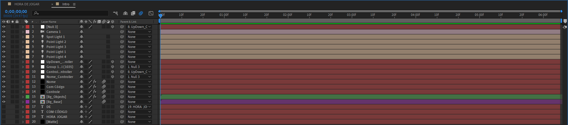 Timeline After Effects