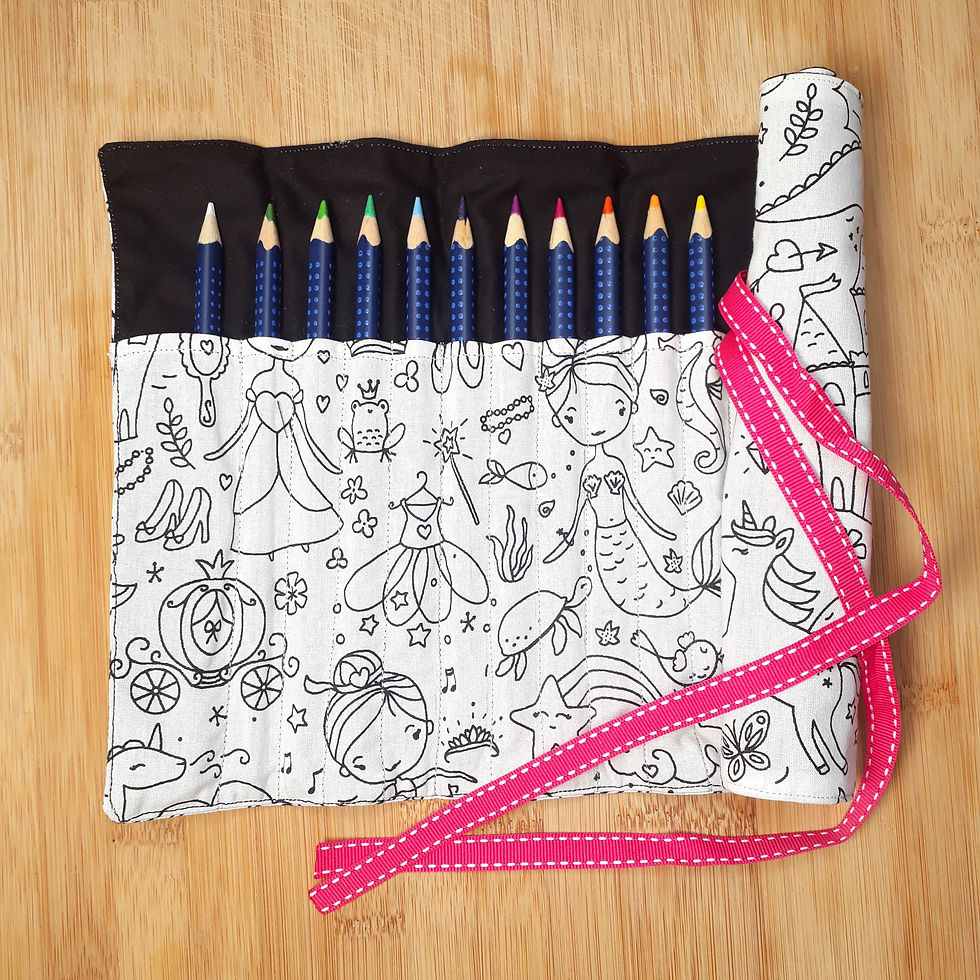 Pochette à colorier "Féérie"