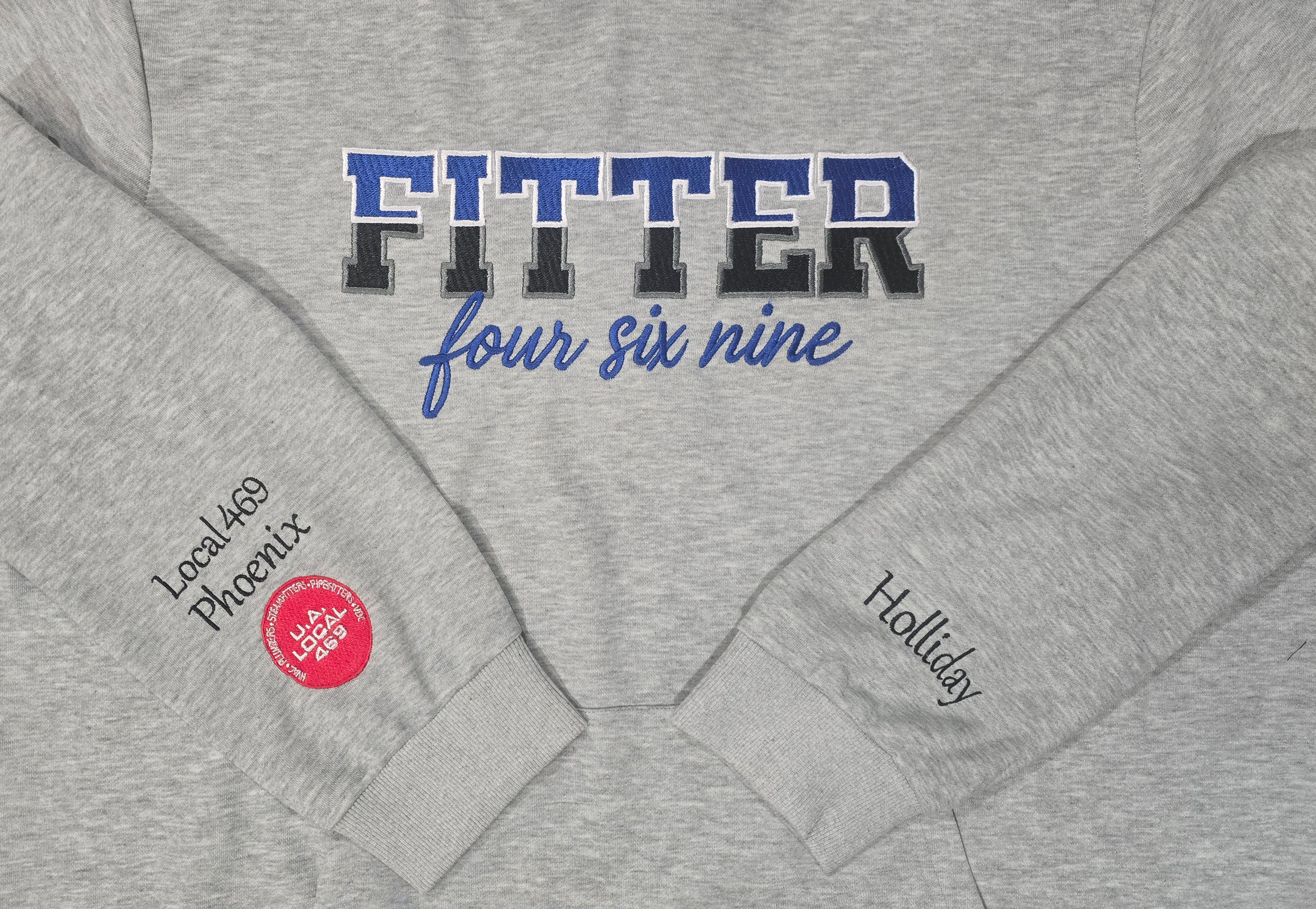 Custom Fitter Embroidery