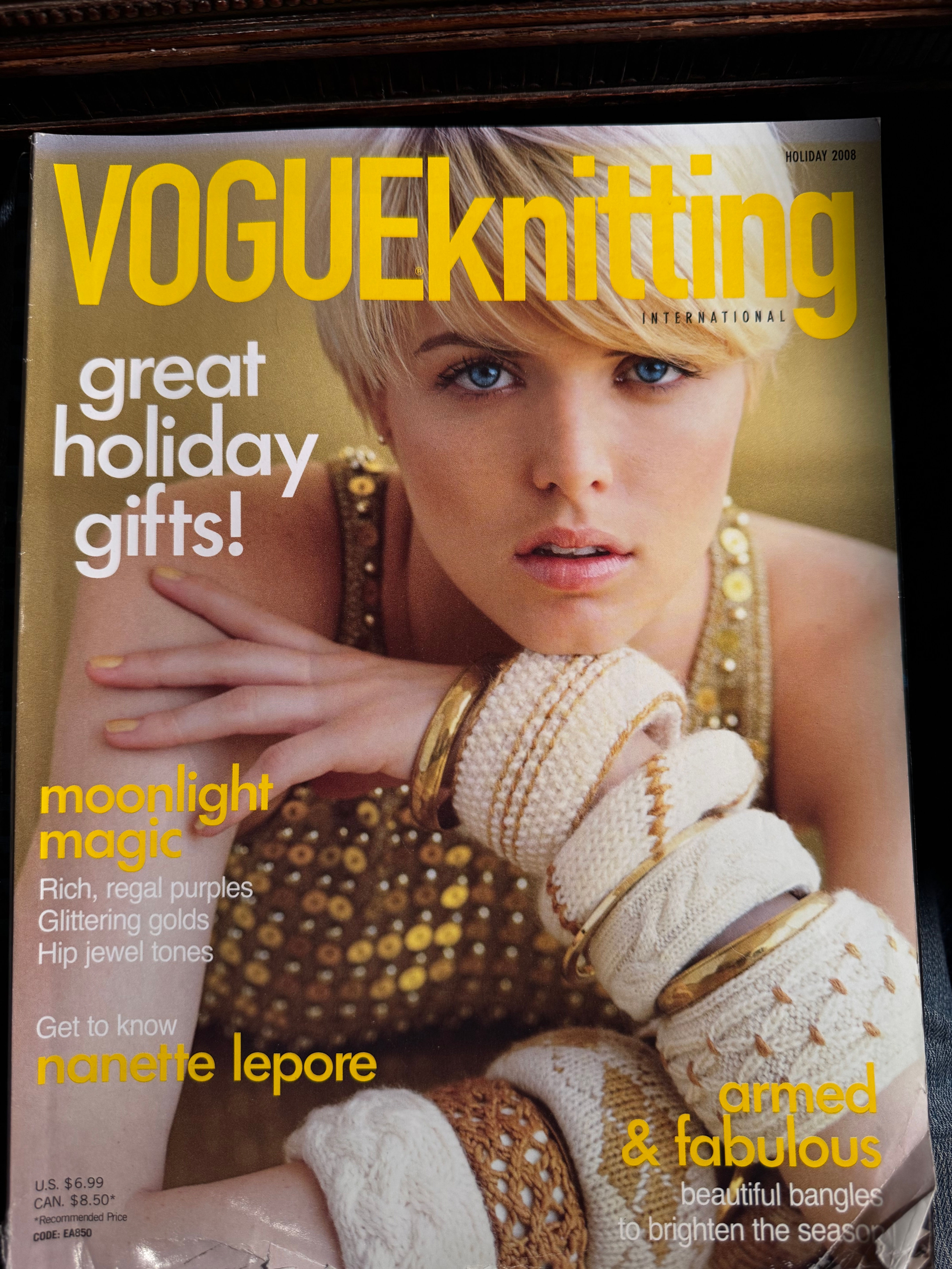 Magazine - Vogue Knitting, 2008 Holiday
