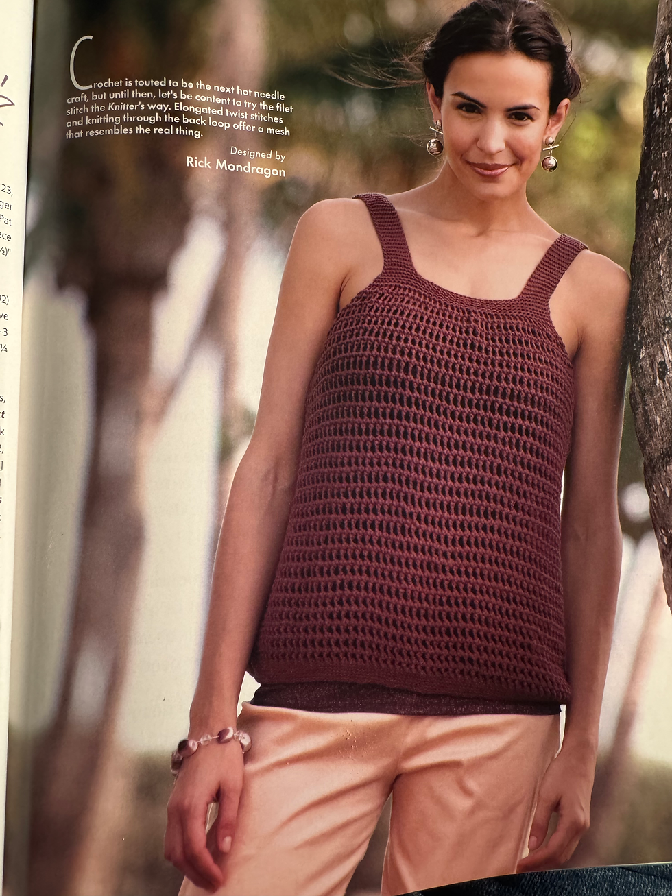 Thumbnail: Magazine - Knitters, 2007 Spring, K86