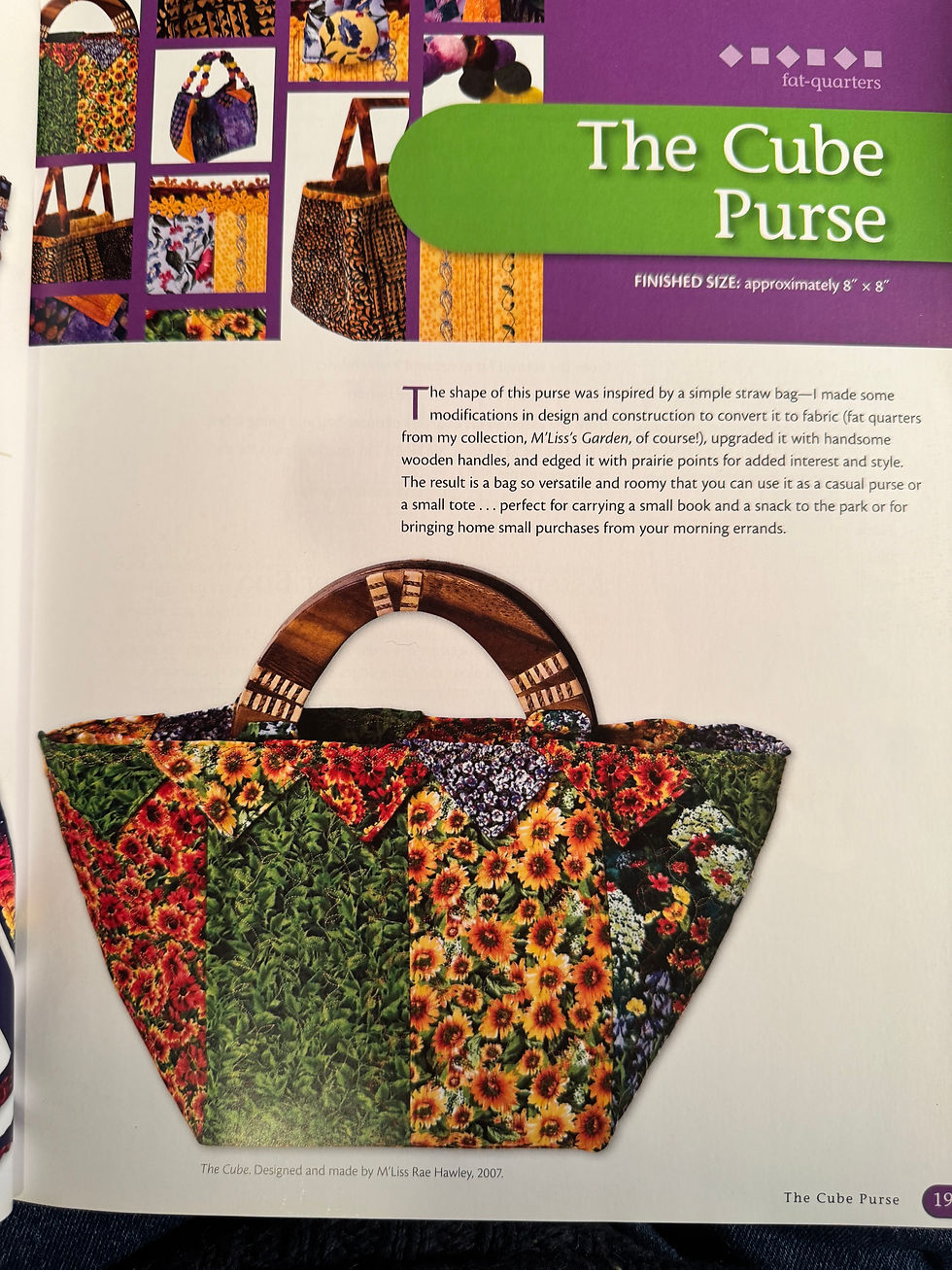 Thumbnail: Book - 101 Fabulous Fat-Quarter Bags