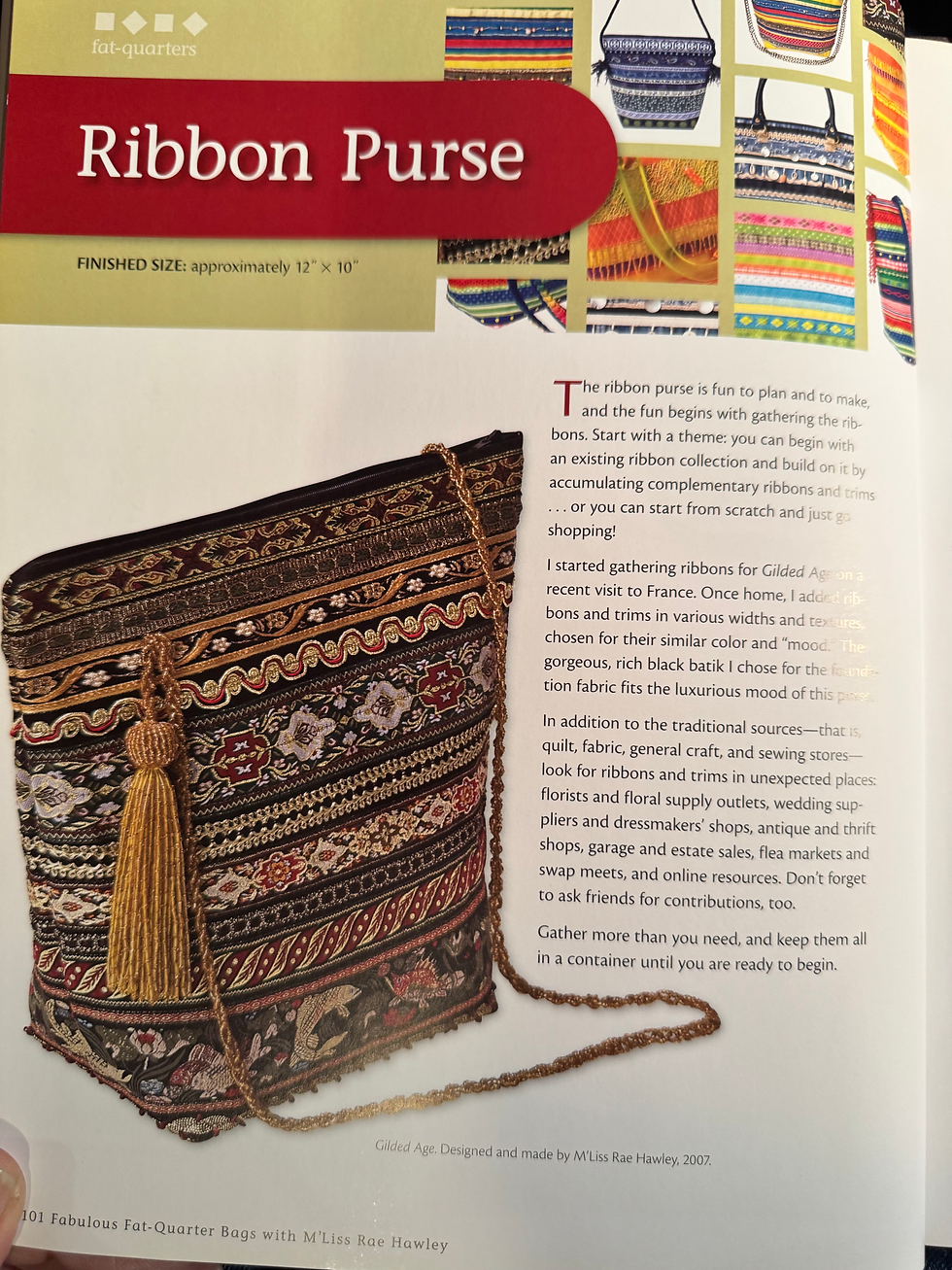Thumbnail: Book - 101 Fabulous Fat-Quarter Bags