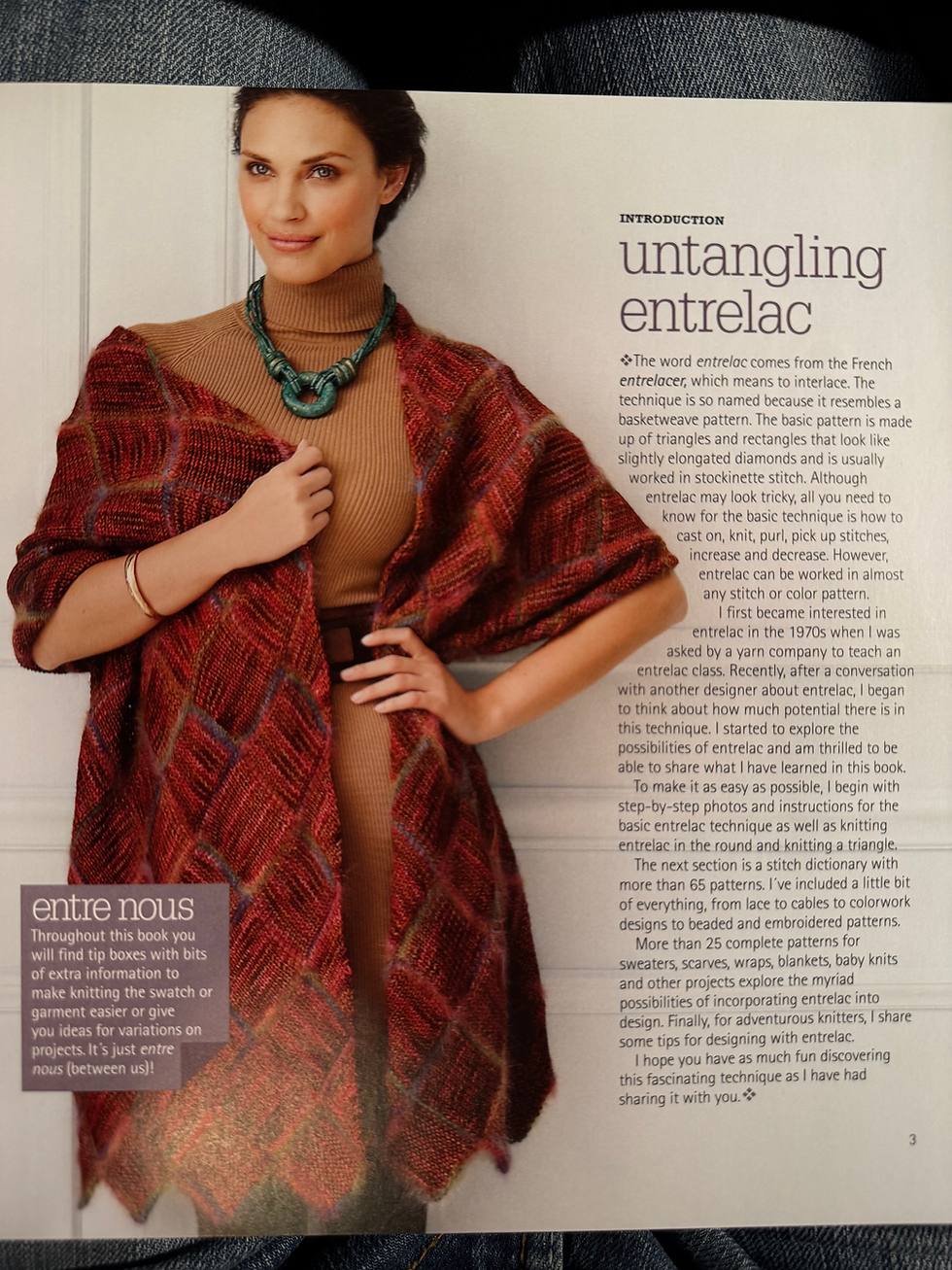 Thumbnail: Book - Entrelac: The Essential Guide to Interlace Knitting