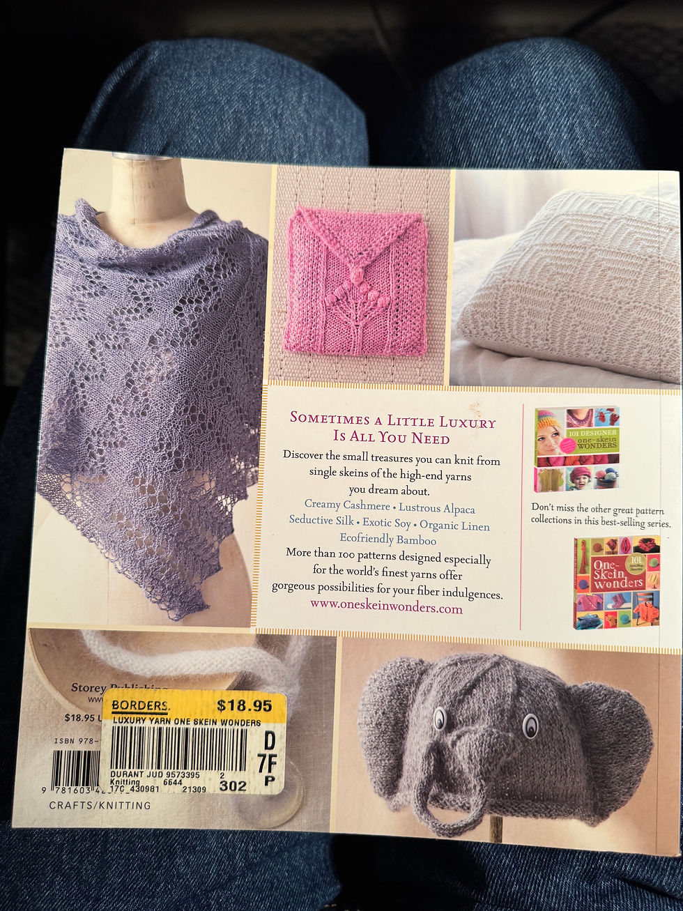 Thumbnail: Book - Luxury Yarn One-Skein Wonders