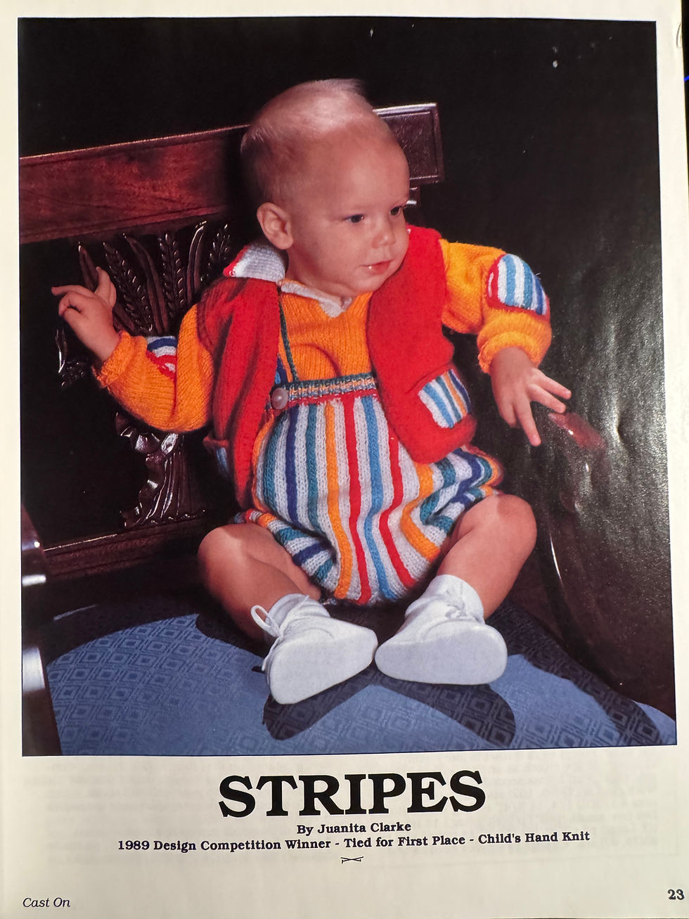 Thumbnail: Magazine - Cast On,  1990 Spring