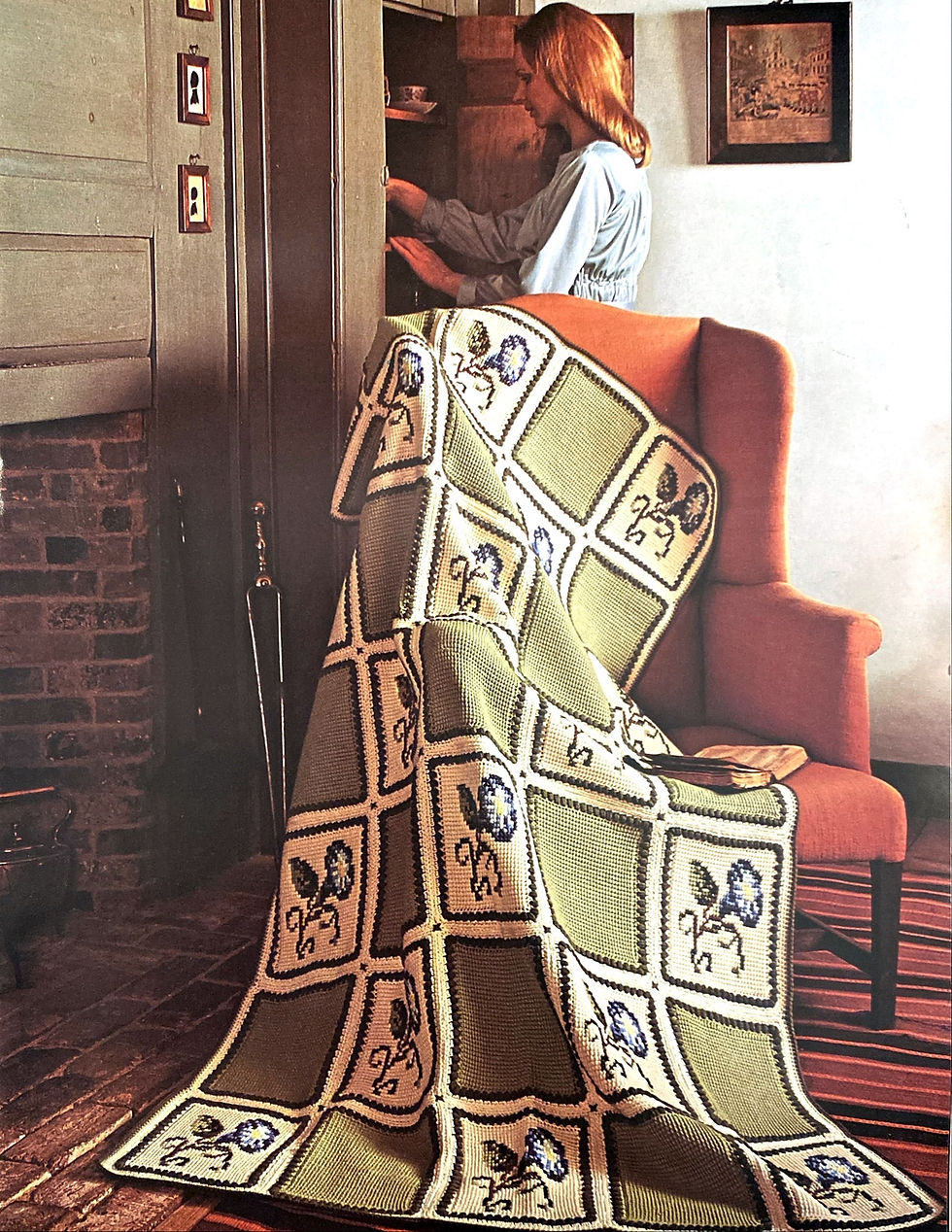 Thumbnail: Bernat Americana Afghans