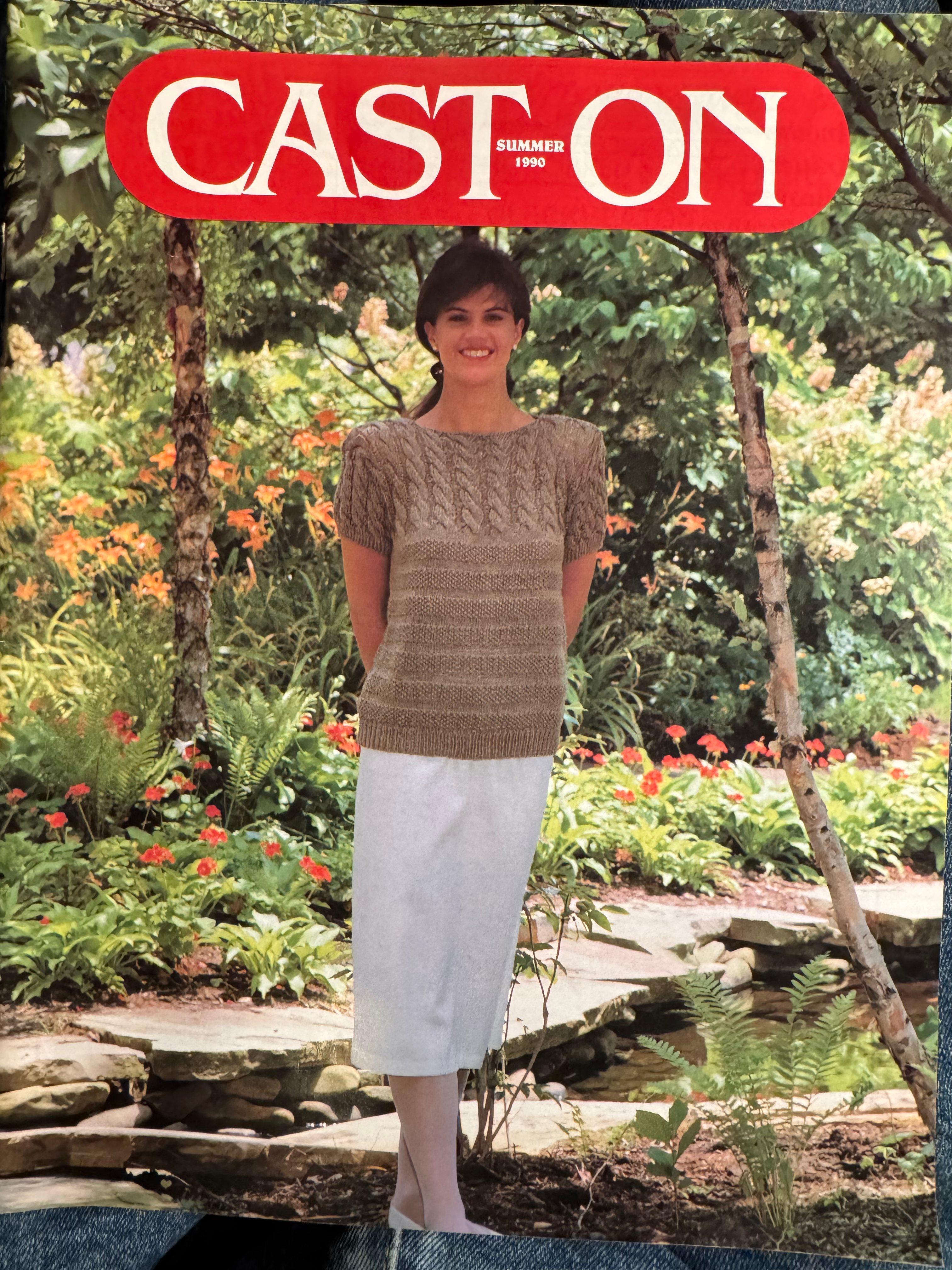 Magazine - Cast On, 1990 Summer