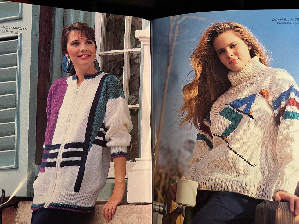 Thumbnail: Book - Pingouin US03, Men's, Women's Sweaters, Afghans