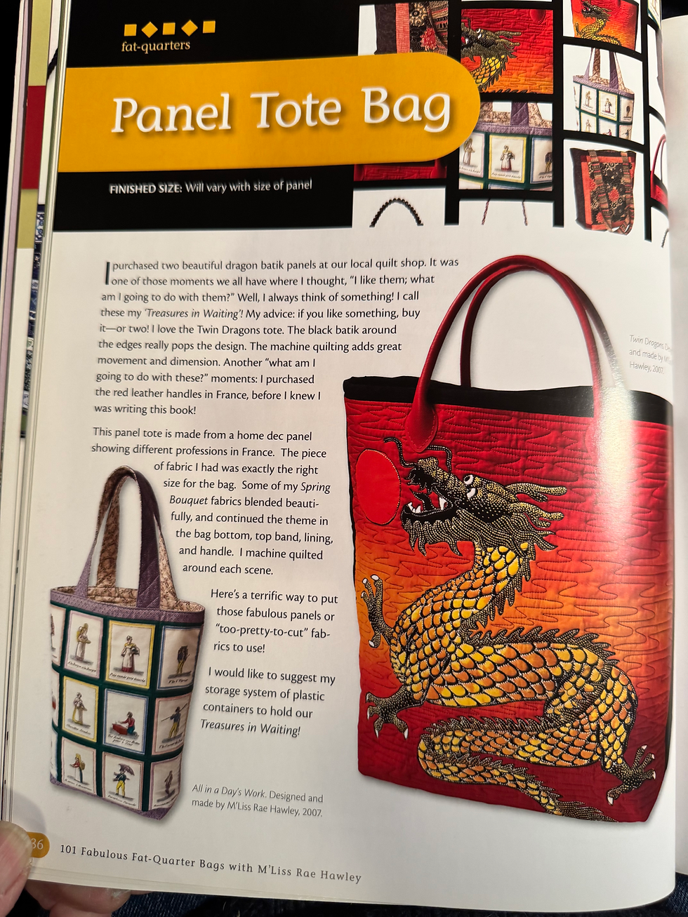 Thumbnail: Book - 101 Fabulous Fat-Quarter Bags