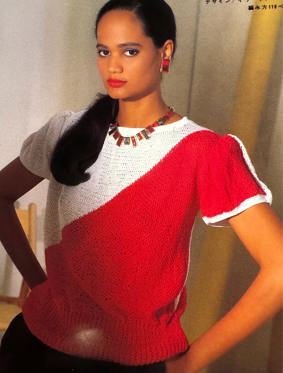 Thumbnail: Book - Knitting of the World, 1986 Spring-Summer
