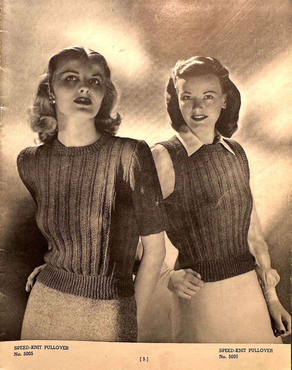 Thumbnail: Vintage Book - Jack Frost: Speed-Knit Sweaters, Vol.50