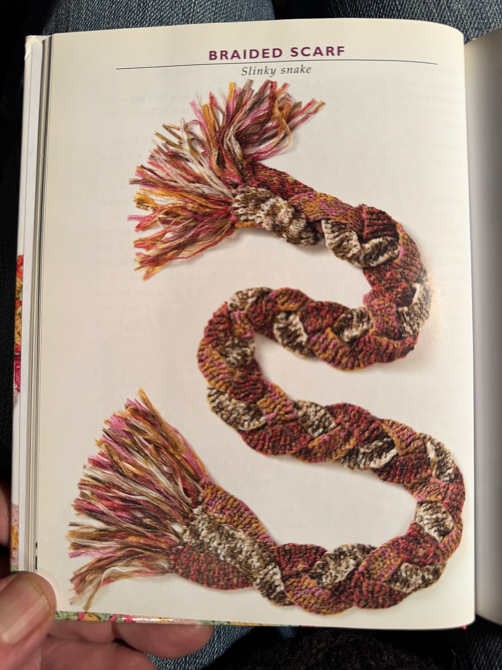 Thumbnail: Book - Vogue Knitting, Crocheted Scarves Two