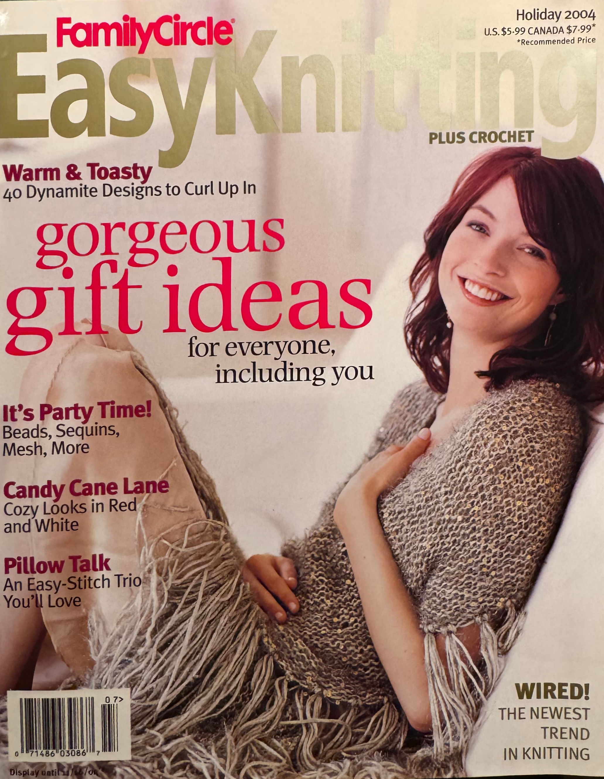 Magazine - Family Circle Easy Knitting, 2004 Holiday