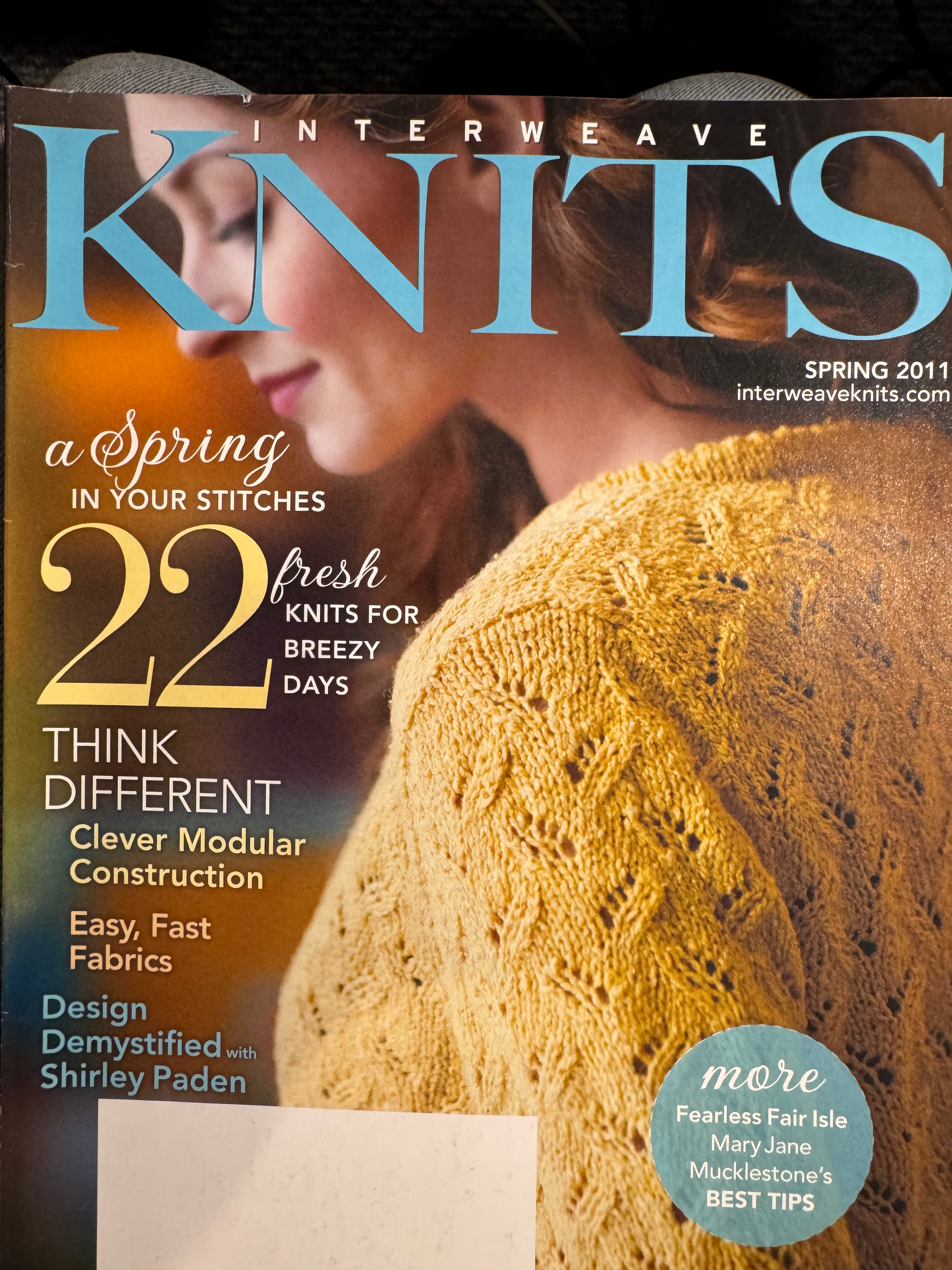 Magazine - Interweave Knits, 2011 Spring