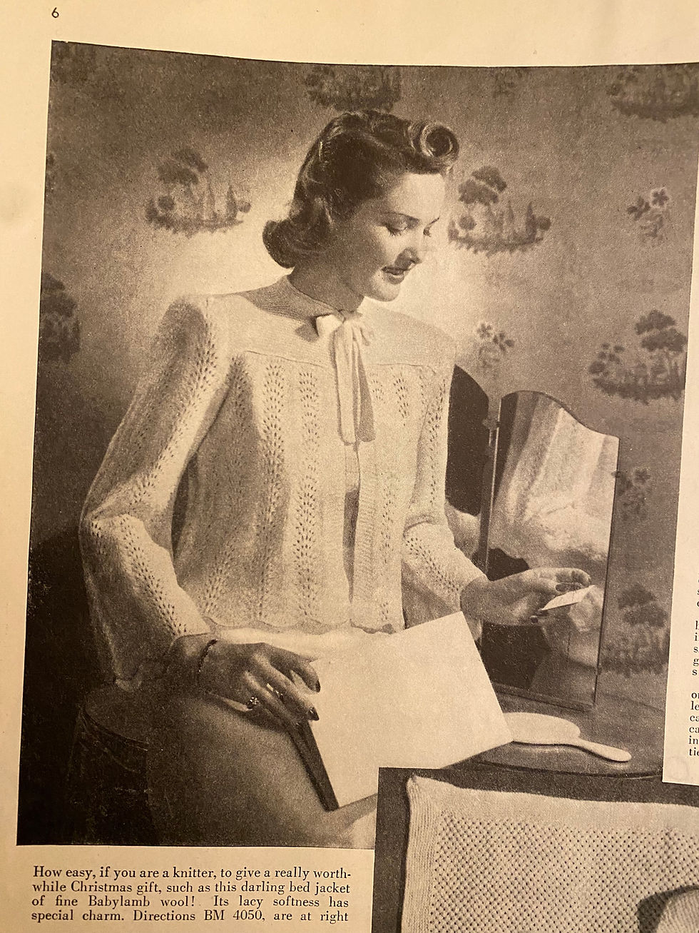 Thumbnail: McCall Needlework Knitting Crocheting, Winter 1940-41