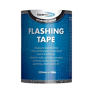 Bond It Flashing Tape 225mm x 10Meters, Black