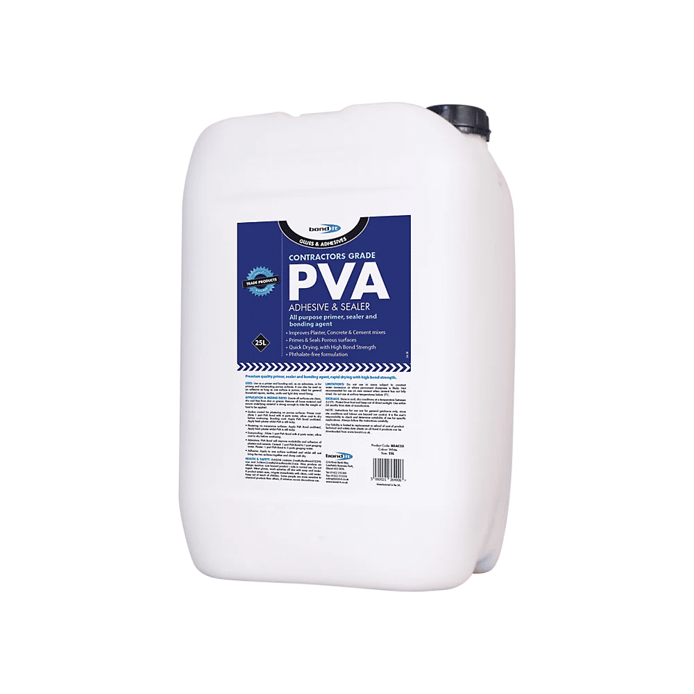 Bond It PVA Contractors Adhesive & Sealer - White 25L