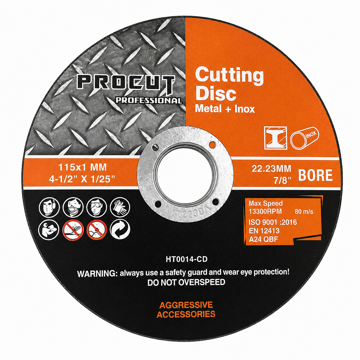 Procut 1mm Cutting Discs - 4 1/2 x 1/25"