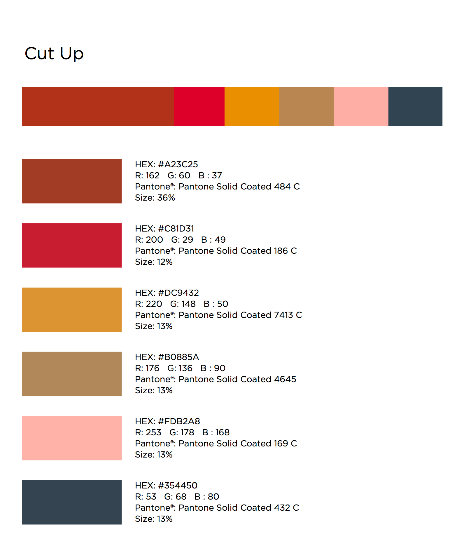 CUT UP Color Sources